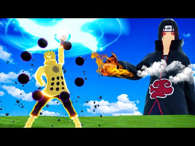 Using the Rasenshuriken on Itachi in NEW Naruto Game!