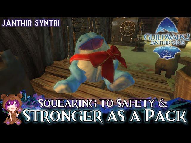 GW2 Squeaking to Safety & Stronger as a Pack (Mr Quiggles achievements)