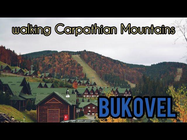 The best luxury ski resort on Europe? Walking Bukovel! 4k