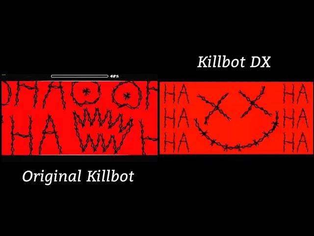 Killbot vs Killbot DX | Geometry Dash Comparison