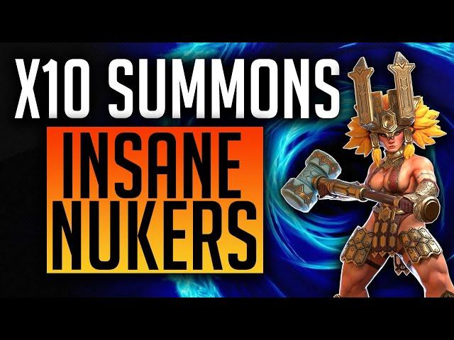 TOTALLY INSANE x10 SUMMON CHAMPIONS! | Raid: Shadow Legends