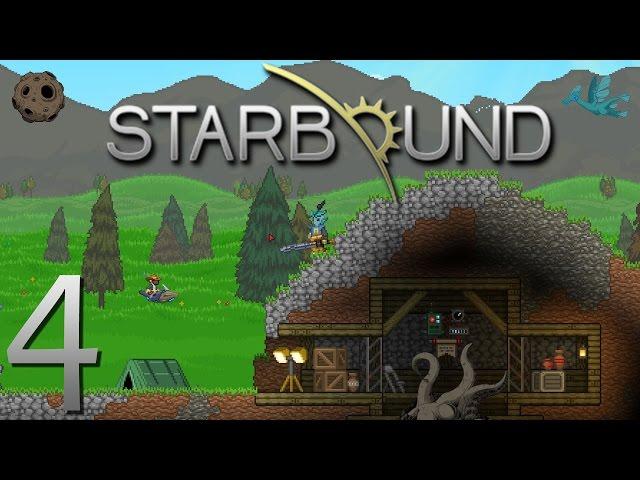 Starbound: Leaving Orbit - 4 - Part 1 again. Starting over with fresh knowledge! Starbound gameplay.