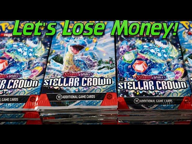 Profit or Loss? 18x Stellar Crown Booster Packs