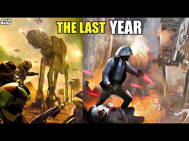 How The Galactic Civil War FINALLY Ended| One Year After Endor