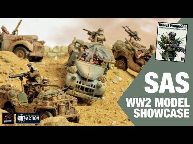 SAS World War 2 Miniature Showcase - Perfect For Rogue Warriors!