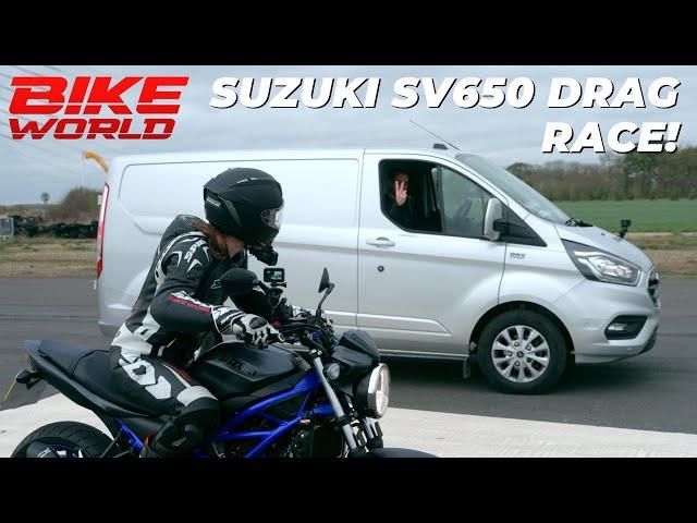 Suzuki SV650 Drag Races | Challenge SV!