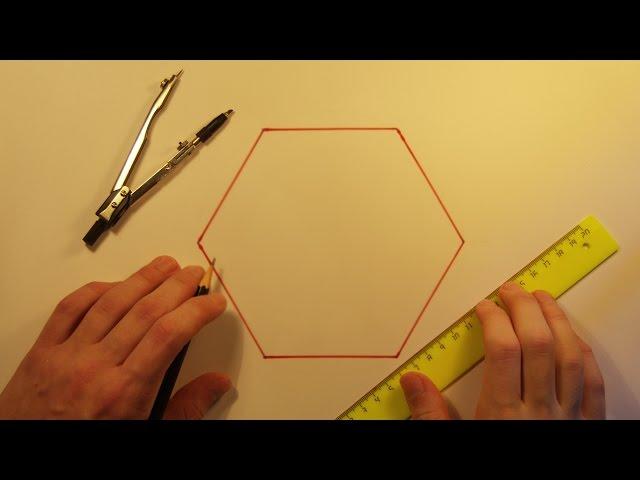 Geometry - Regular Hexagon Construction