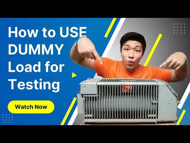 How to Use a Dummy Load for Testing a 1KW FM Transmtter FU-1000C? A Step-by-Step Tutorial