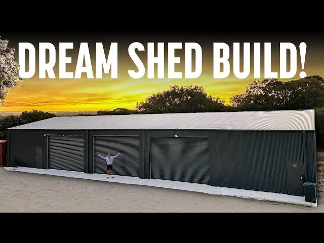 We Built Our Dream Shed + The Madness of Moving a Lifetime’s Collection!