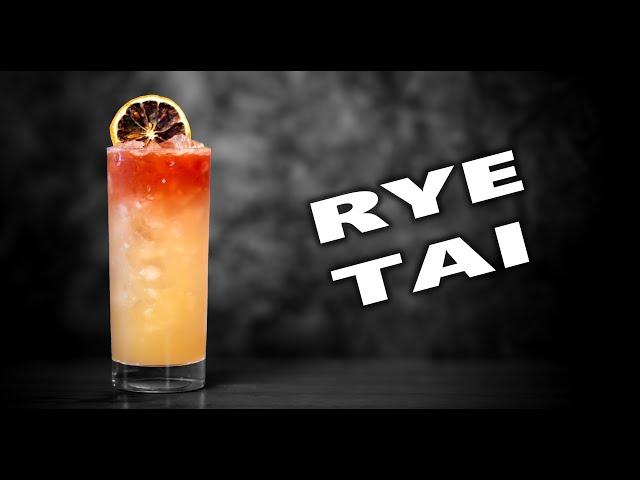 How To Make The Perfect Rye Tai Cocktail | Booze On The Rocks