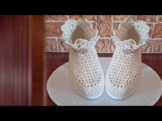 БОТИНКИ WHITE ВЯЖЕМ КРЮЧКОМ МОДНО АКТУАЛЬНО CROCHET SHOES