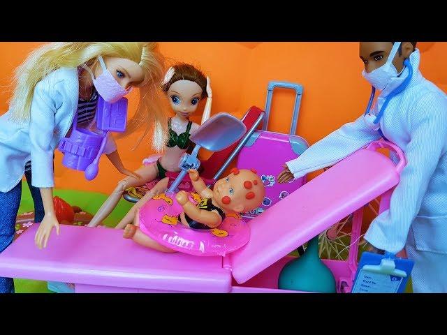 WHERE IS MAX BEING TAKEN? KATYA and MAX a FUN FAMILY Cartoons with Barbie dolls