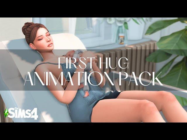 First Hug | Animation Pack | The Sims 4