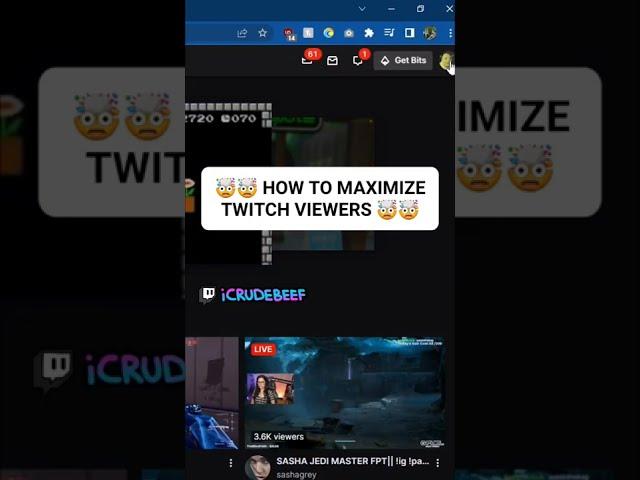  HOW TO INCREASE TWITCH VIEWERS  #shorts