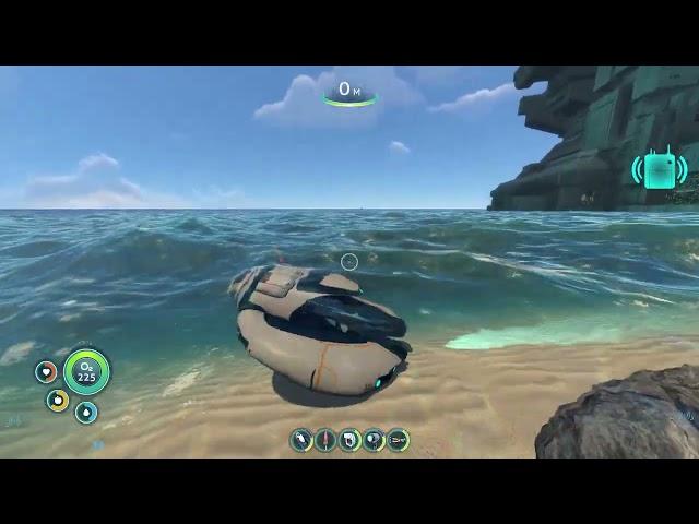 Встреча с Гаргантюа в subnautica:return of the ancient