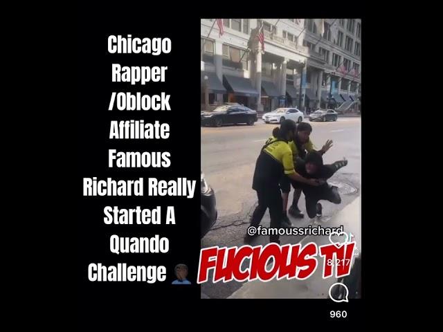 Chicago Rapper/Oblock Affiliate Famous Richard Really Started A Quando Rondo￼ Challenge