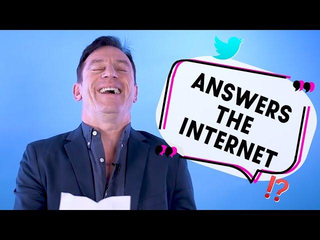 'We were having hours of sex on stage!'... Jason Isaacs answers the internet!