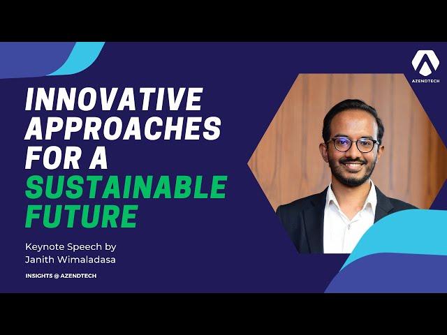 Innovative Approaches for a Sustainable Future: CodeSprint 7.0 Keynote