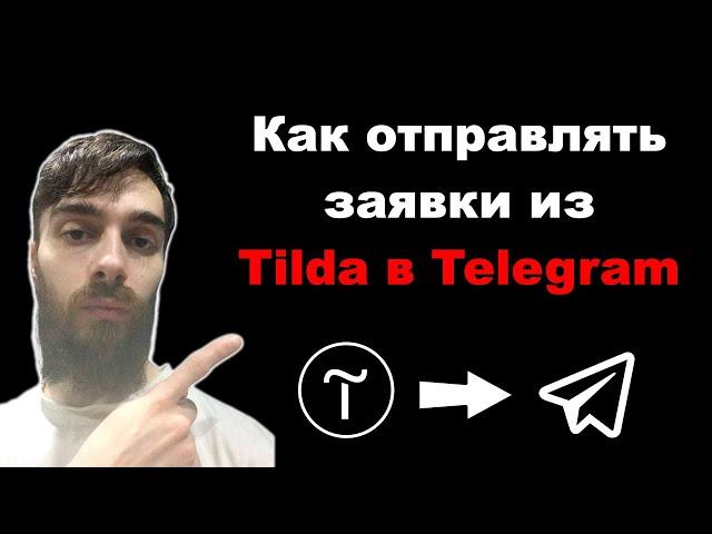 Как отправить заявки с сайта Tilda в Telegram. Заявки с формы Тильды в Телеграм