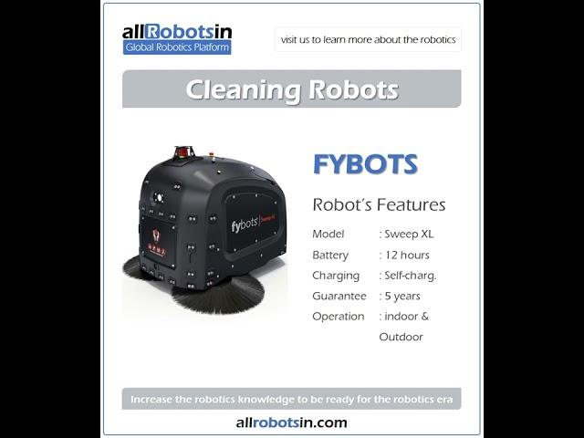 Fybot Cleaning Robot, Industrail Cleaning Robot