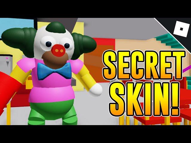 How to get the SECRET KRUSTY SKIN & BADGE in THE PIGGYSONS | Roblox