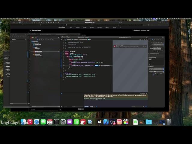 Swift LiveCoding - Adding Screen Recording to Bushel