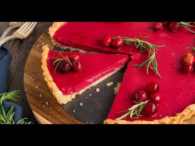 Cranberry Curd Tart | Kitchen Fun With My 3 Sons