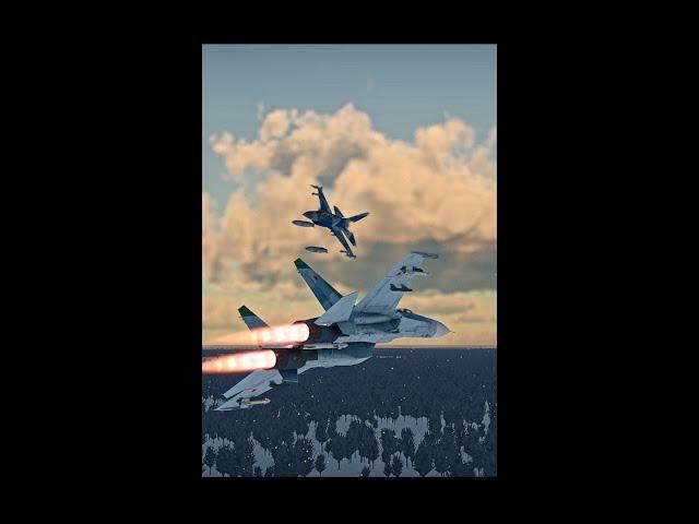 Real ones know why this F16 is scary. #warthunder #warthundercinematic #plane #military #airforce