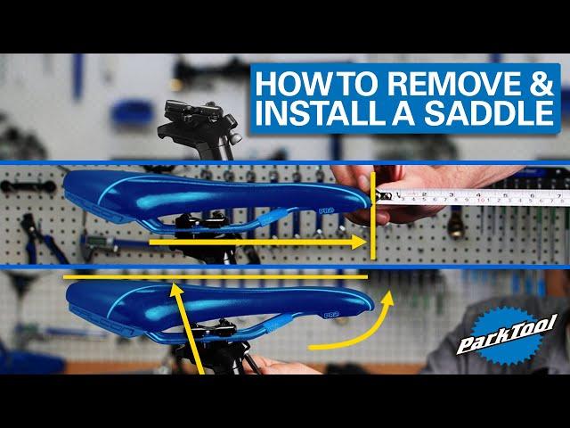 How to Remove & Install a Saddle