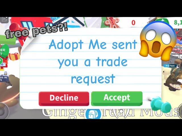 FREE PETS in Adopt Me fast & easy HACK (2024 hacks)