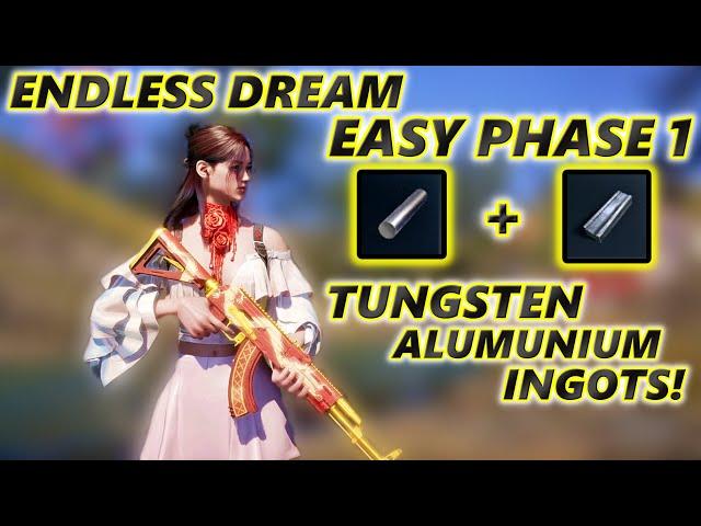 How To Get Tungsten + Alumunium Ingot In Endless Dream Phase 1! Easy Tier 4 Weapon! Once Human