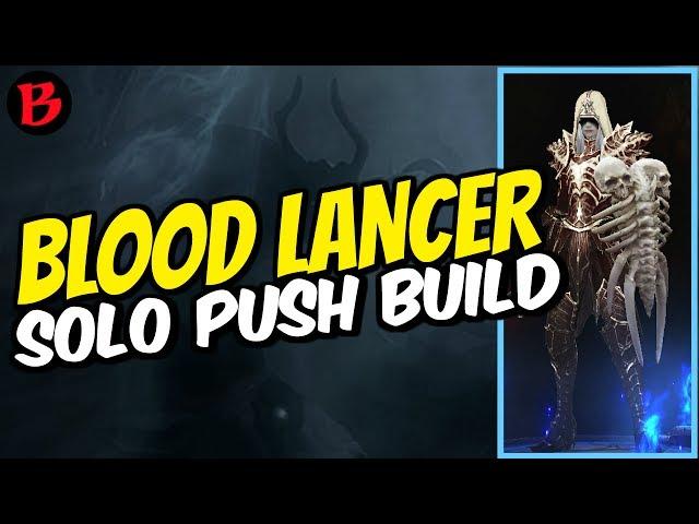 Trag'Oul Blood Lancer Necromancer Build Diablo 3 Season 11 Patch 2.6