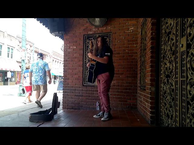 06-17-18 - Draken Asher - Busking on Beale Street - Memphis Tennessee