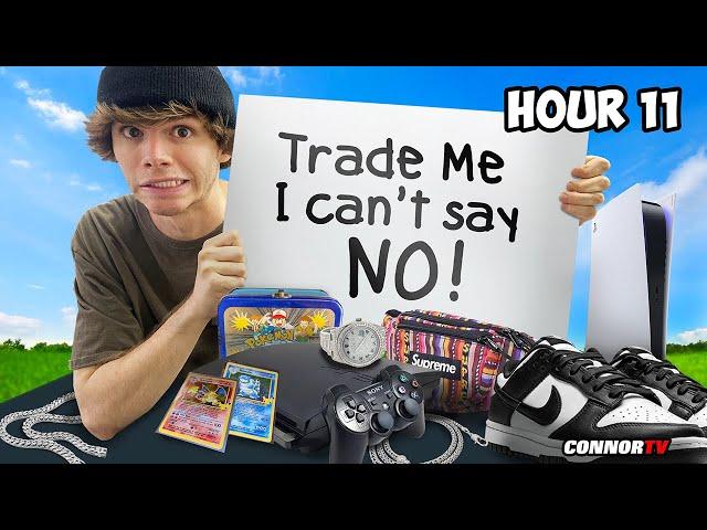 I Survived 24 Hours Only Trading "I CAN'T SAY NO"