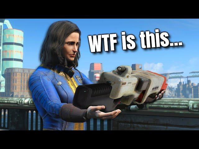 Fallout 4 with Only Terrible Weapons