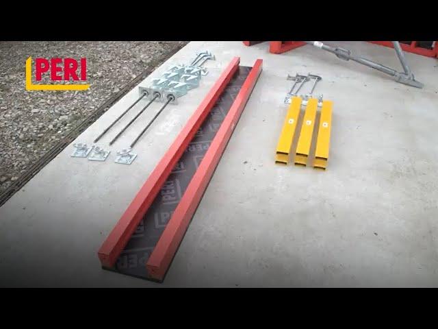 TRAINING | PERI TRIO assembly of stopend formwork (EN)