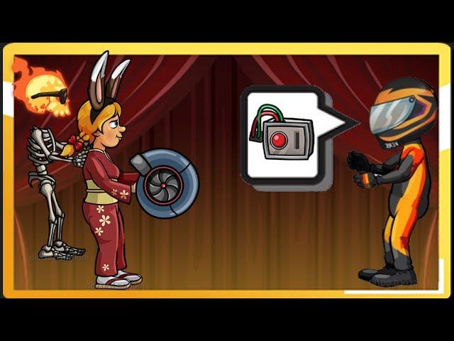 ZORRO vs. VERESHCHAK vs. [PR] LINUS - Who will win?! - Hill Climb Racing 2
