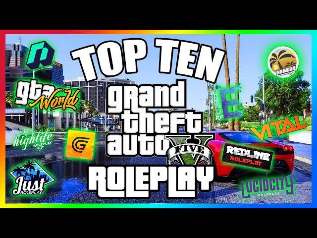 TOP 10 BEST GTA 5 ROLEPLAY SERVERS! (UPDATED 2022)