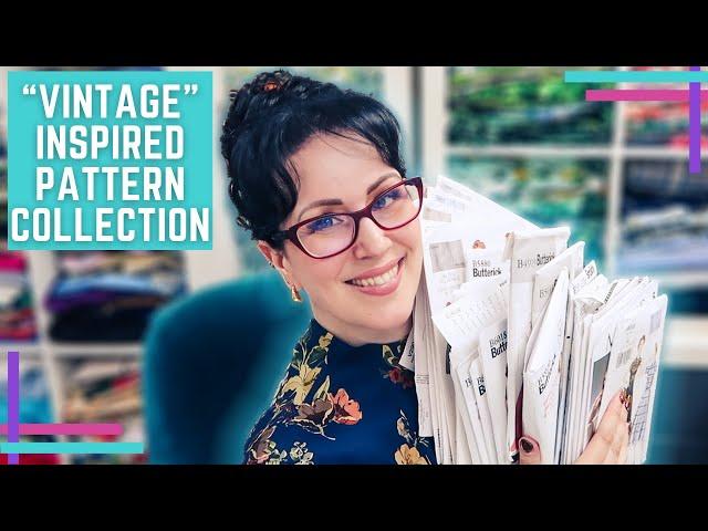 My "Vintage" Style Pattern Collection :: Destashing? Collection Curation? Which Ones Should I Keep?