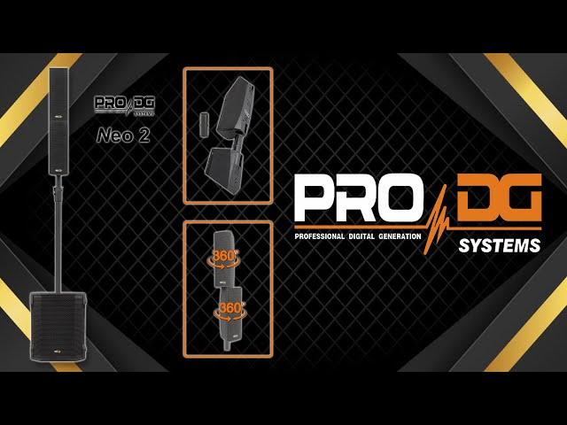 ⭐ Pro DG Systems NEO-2 Tower Array Speaker (Store Demo in Colombia)⭐