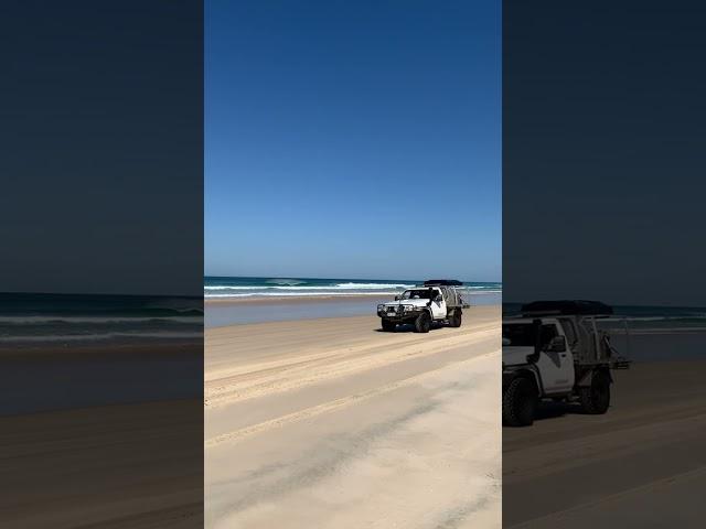 Double island turned it on!! #nissan #offroad #aussie #camping #fishing #doubleisland