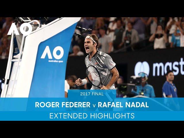 Roger Federer v Rafael Nadal Extended Highlights | Australian Open 2017 Final