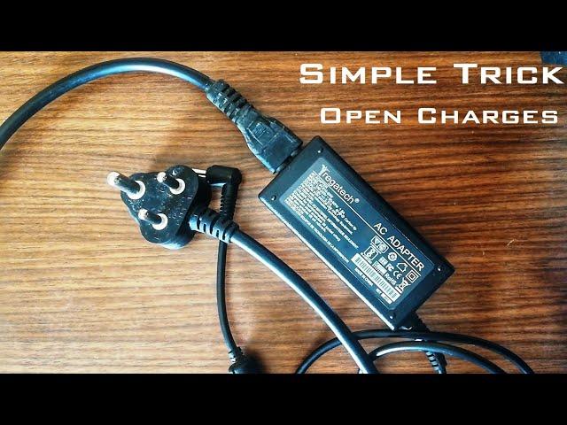 How To Open Any Charger | Laptop adapter disassemble trick | Laptop adapter box disassemble