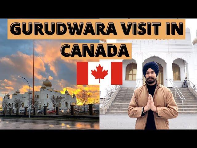 Gurudwara visit in Canada || #ConnectRubal #Rubalvlogs