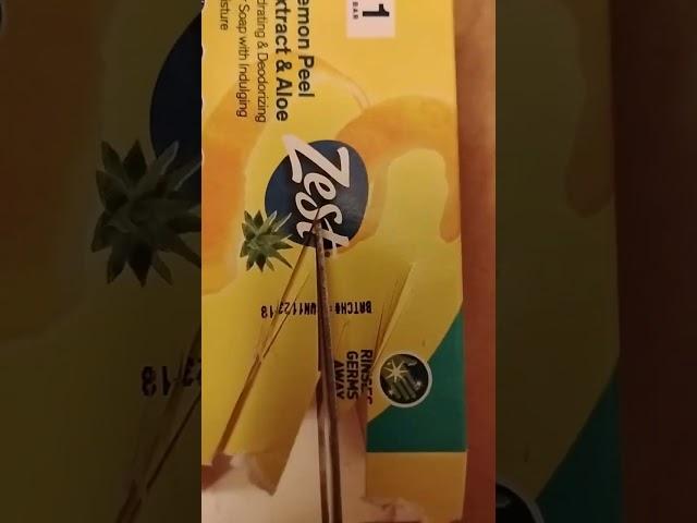 Cutting a zest lemon peel extract and aloe soap box #shortsyoutube  #cuttingskils  #shorts #cutting