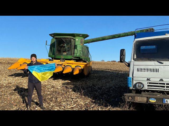 Син фермера без КРУЗАКА і НОВОГО КамАЗа️Перший рейс на ТАТАРИНІ️Молотимо кукурудзу врожаю СТРАШНИЙ