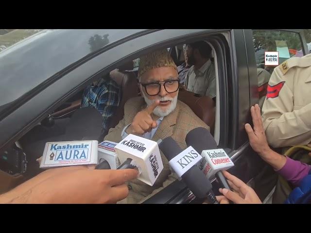 #Watch | NC Senior Leader Ali Mohd Sagar Interacts With Media After Winning Khanyar Seat.