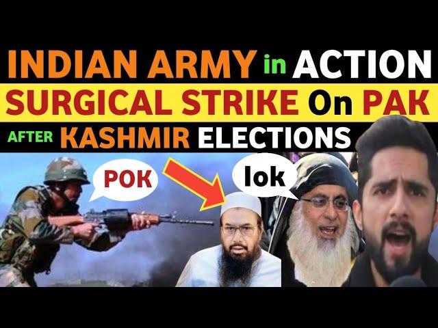 INDIAN ARMY MILITARY DRILLS WITH USA AFTER KASHMIR ELECIONS, PAK PUBLIC REACTION ON INDIA REAL TV