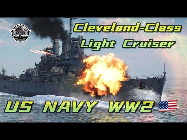 USS Cleveland & USS Fargo - USN Light Cruisers - History & Guide