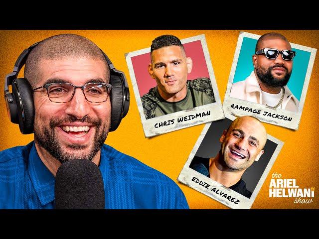 Ariel Helwani Show | Rampage Jackson, Chris Weidman, Eddie Alvarez, McGregor aftermath | 11/25/24